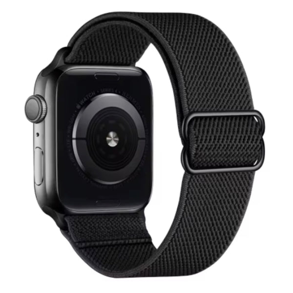 Apple Watch nylon strap adjustable - black