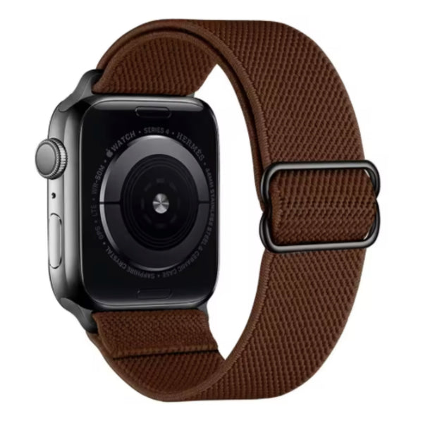 Apple Watch nylon strap adjustable - brown