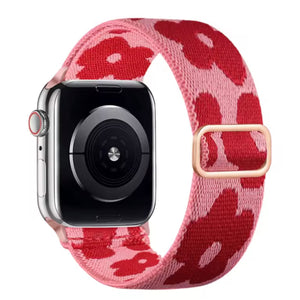 Apple Watch nylon strap adjustable - white