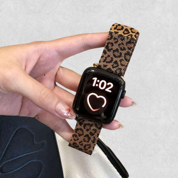 Apple Watch milanese band - panter rosé