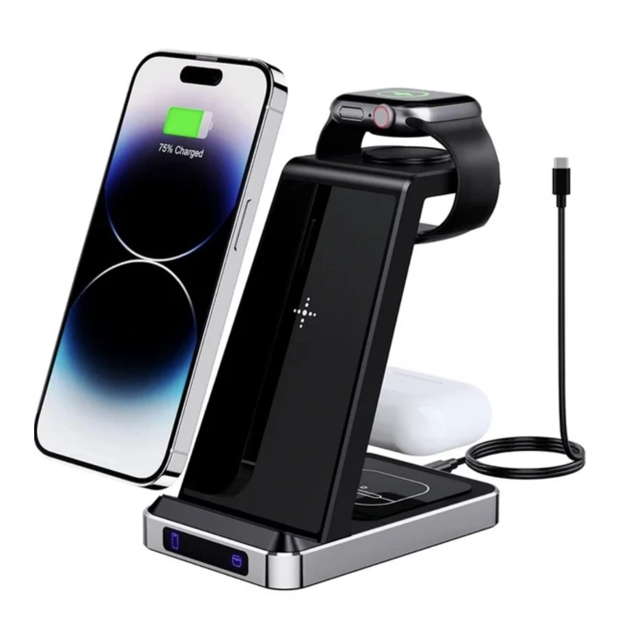 3 in 1 wireless charging dock