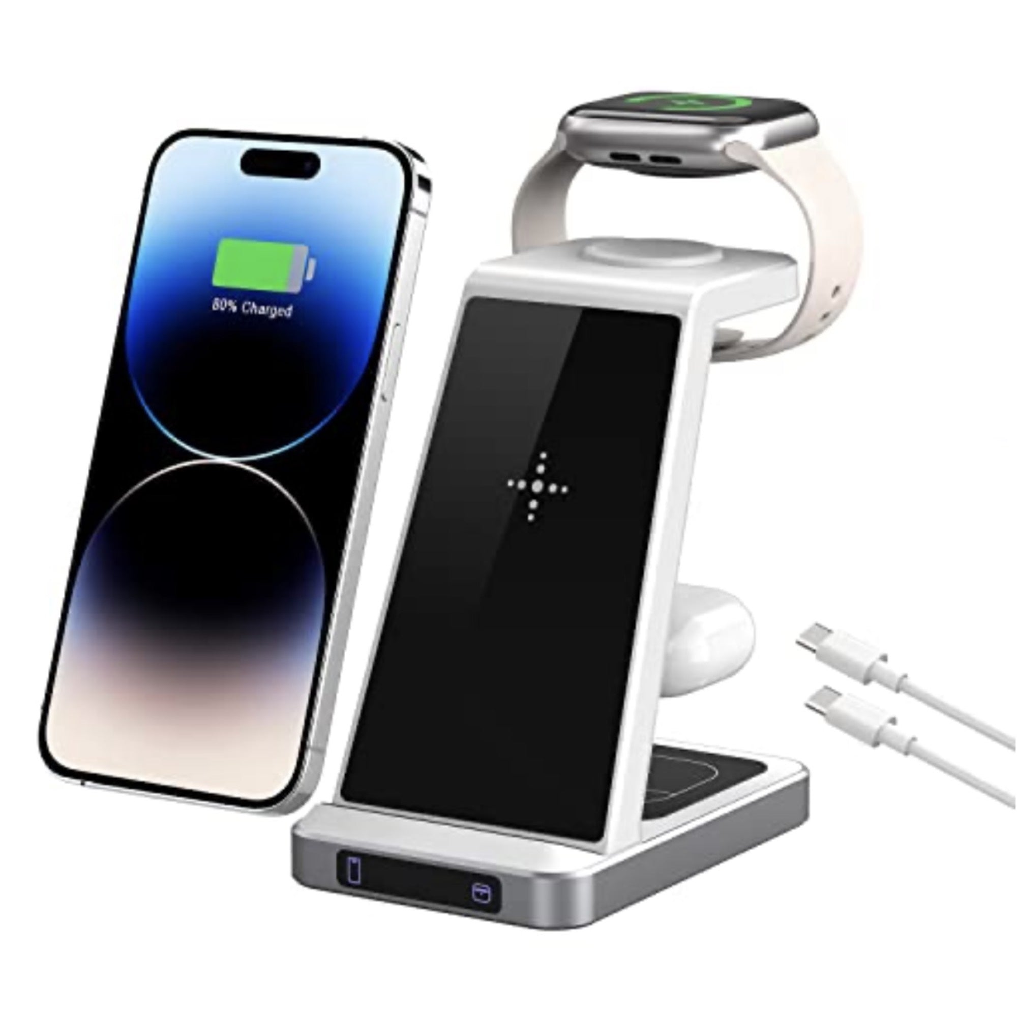 3 in 1 wireless charging dock