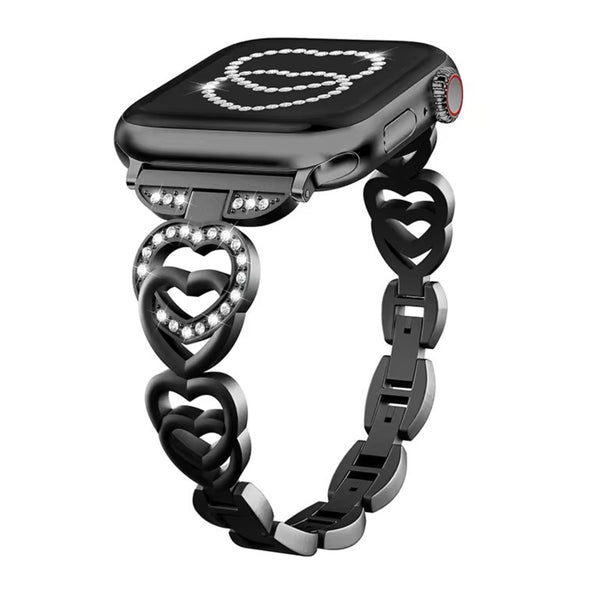 Apple Watch heart band - zwart