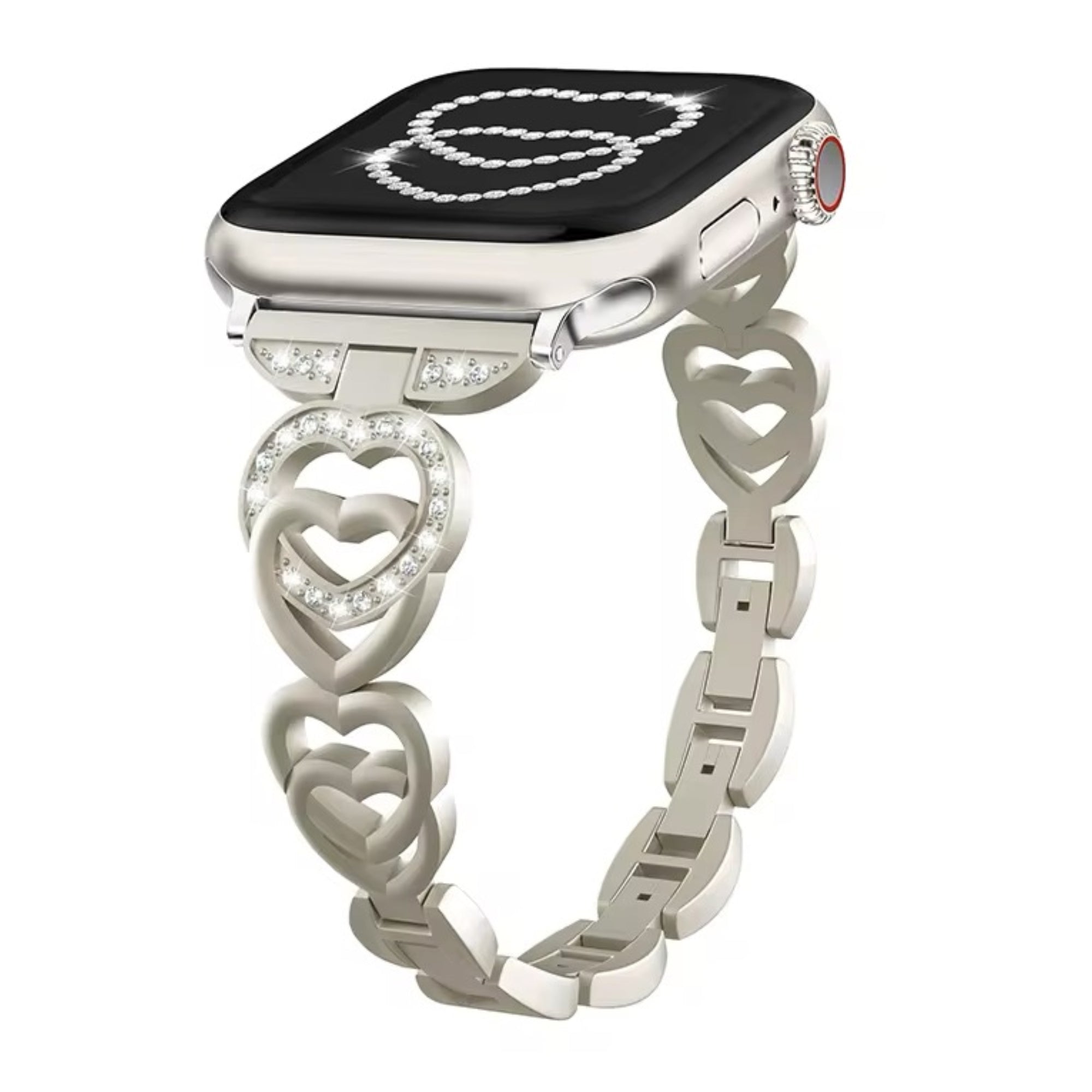 Apple Watch heart band - starlight