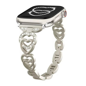 Apple Watch heart band - goud