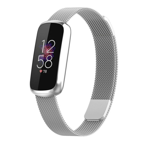 Fitbit Luxe milanese band - zilver