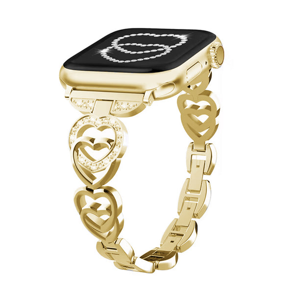 Apple Watch heart band - goud