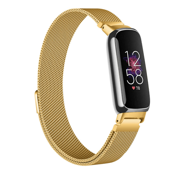 Fitbit inspire 3 milanese band - goud
