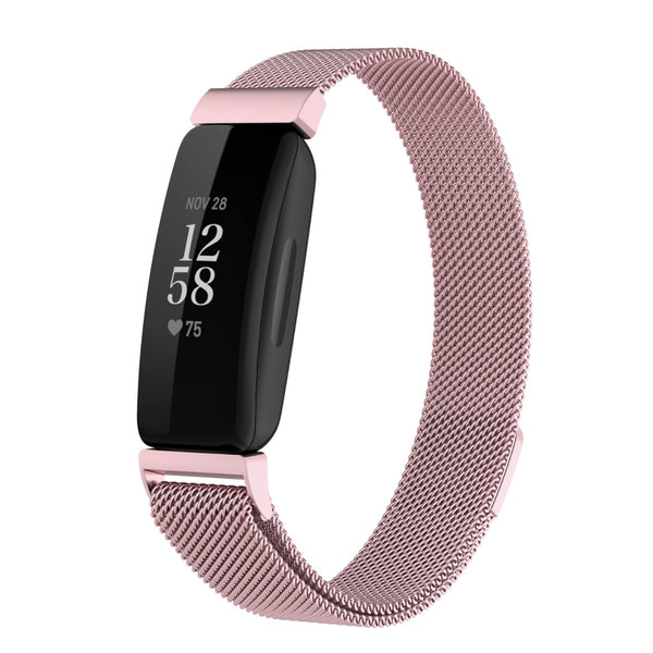 Fitbit inspire milanese band - roze