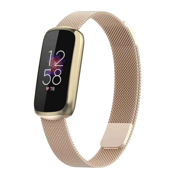 Fitbit Luxe milanese band - champagne