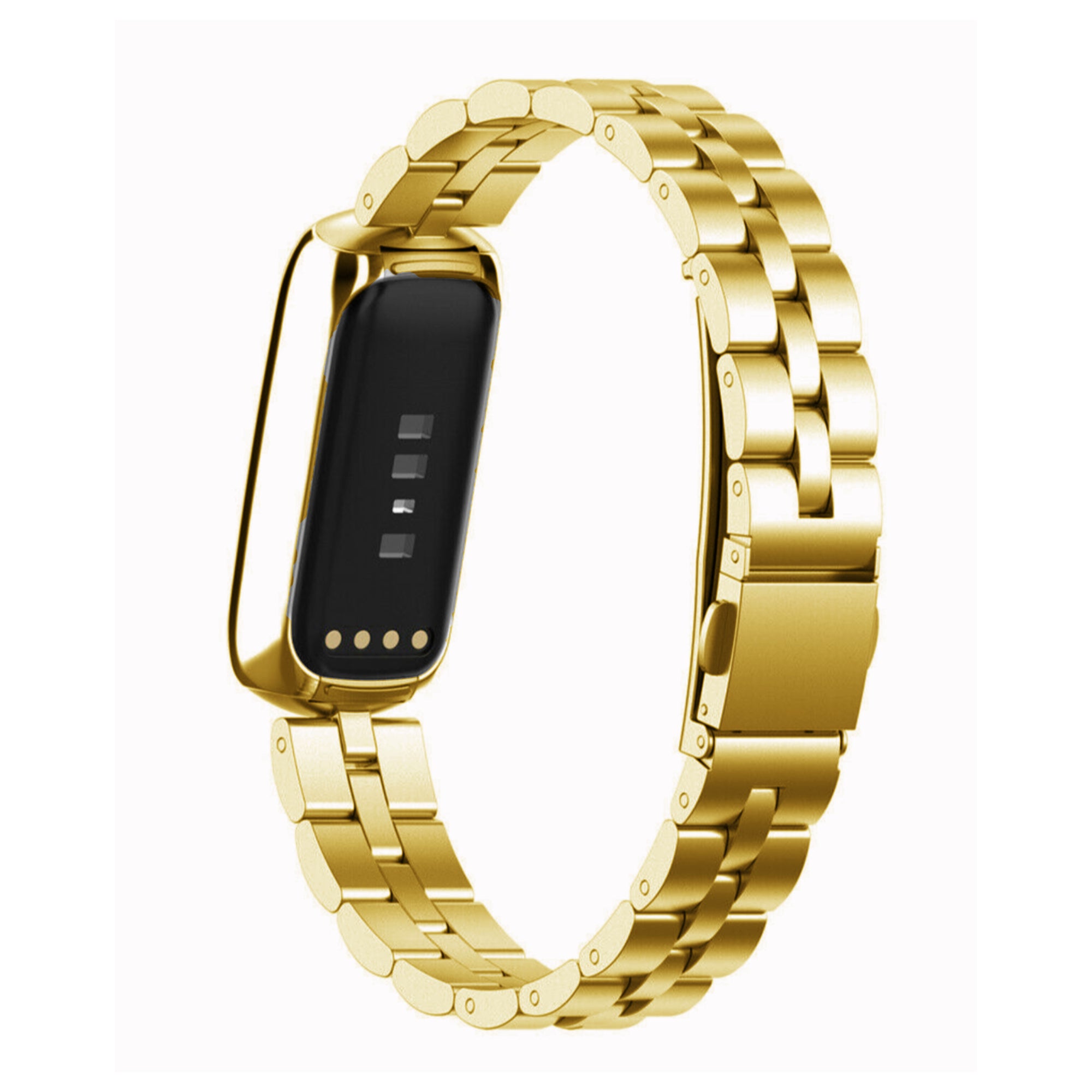 Fitbit Luxe stalen band goud