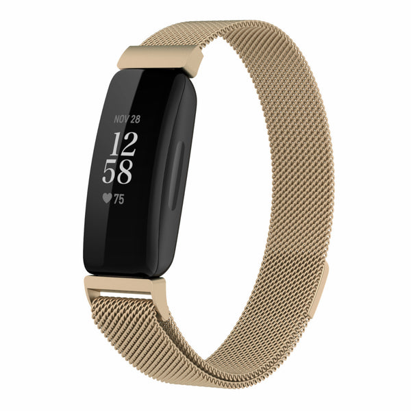 Fitbit inspire milanese band - champagne