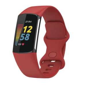 Fitbit Charge 5 / 6 siliconen bandje - starlight