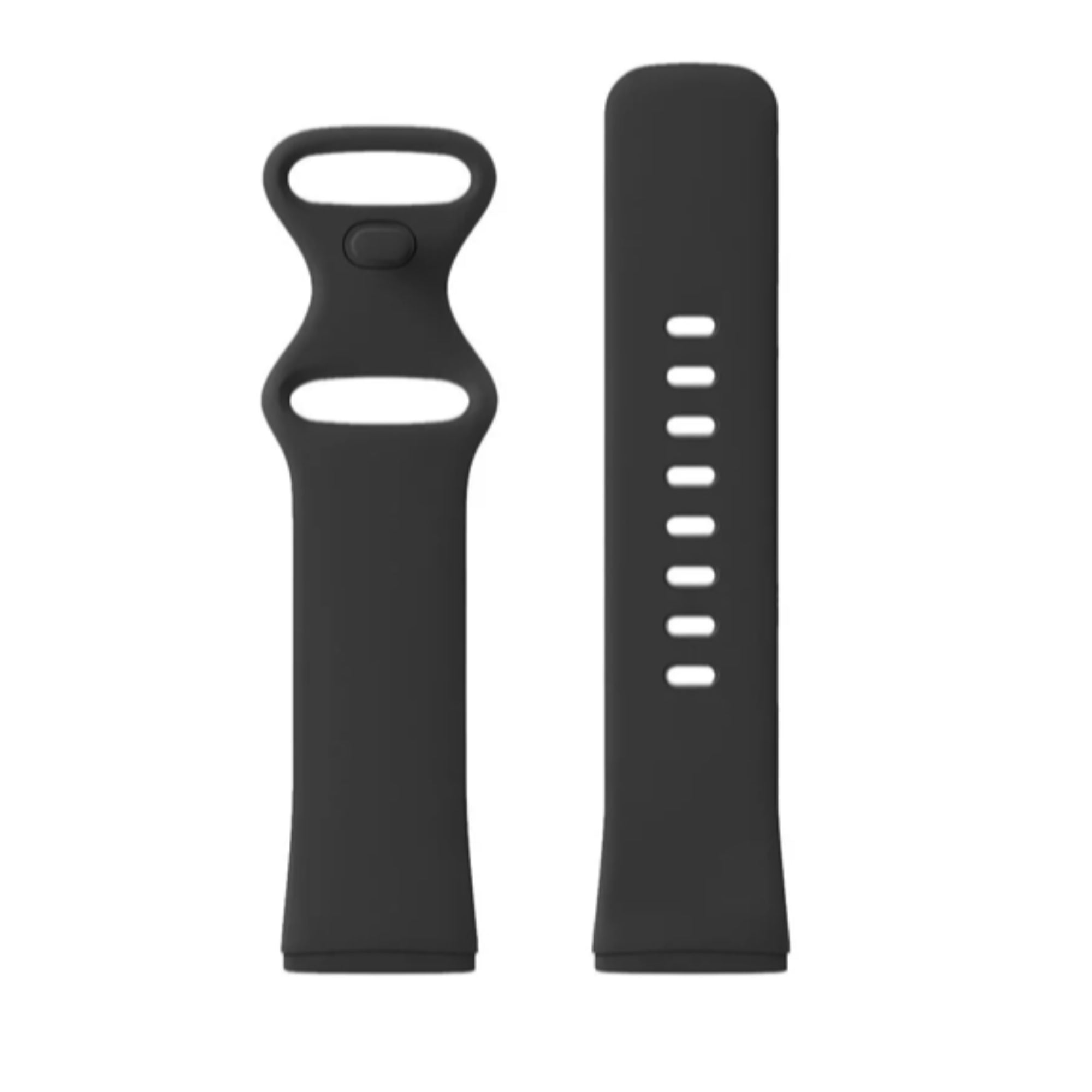 Fitbit Versa 3 / 4 / Sense Silikonarmband - Schwarz