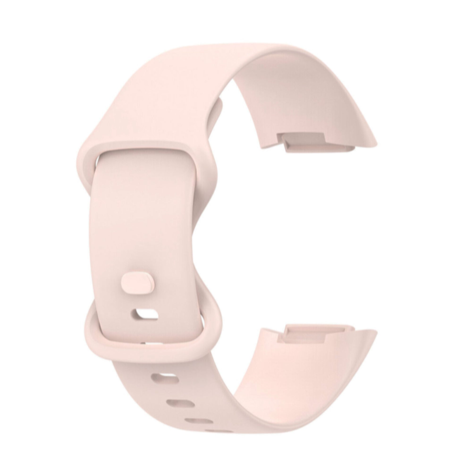 Fitbit Charge 5 / 6 siliconen bandje - pink sand