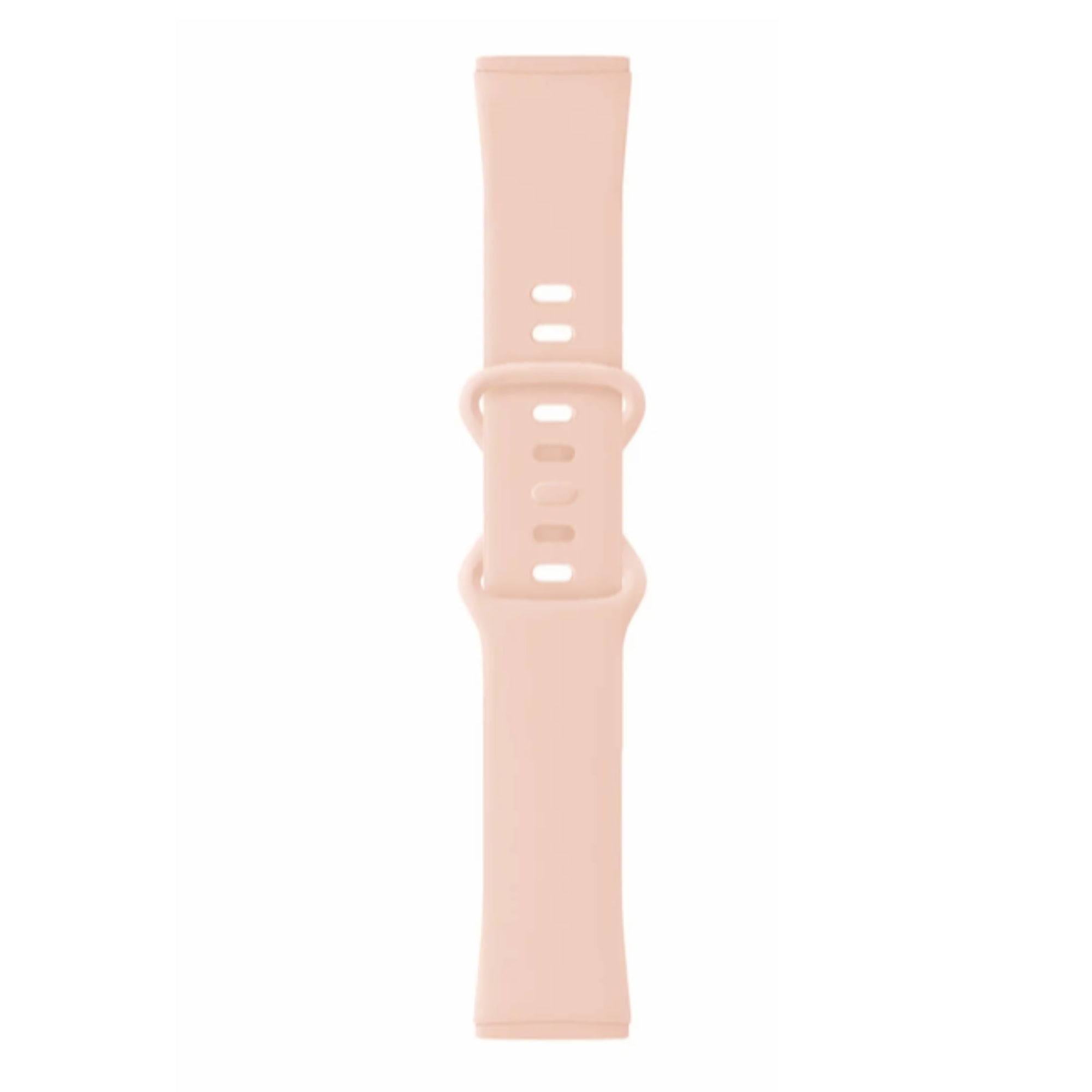 Fitbit Versa 3 / 4 / Sense Silikonarmband – rosa Sand