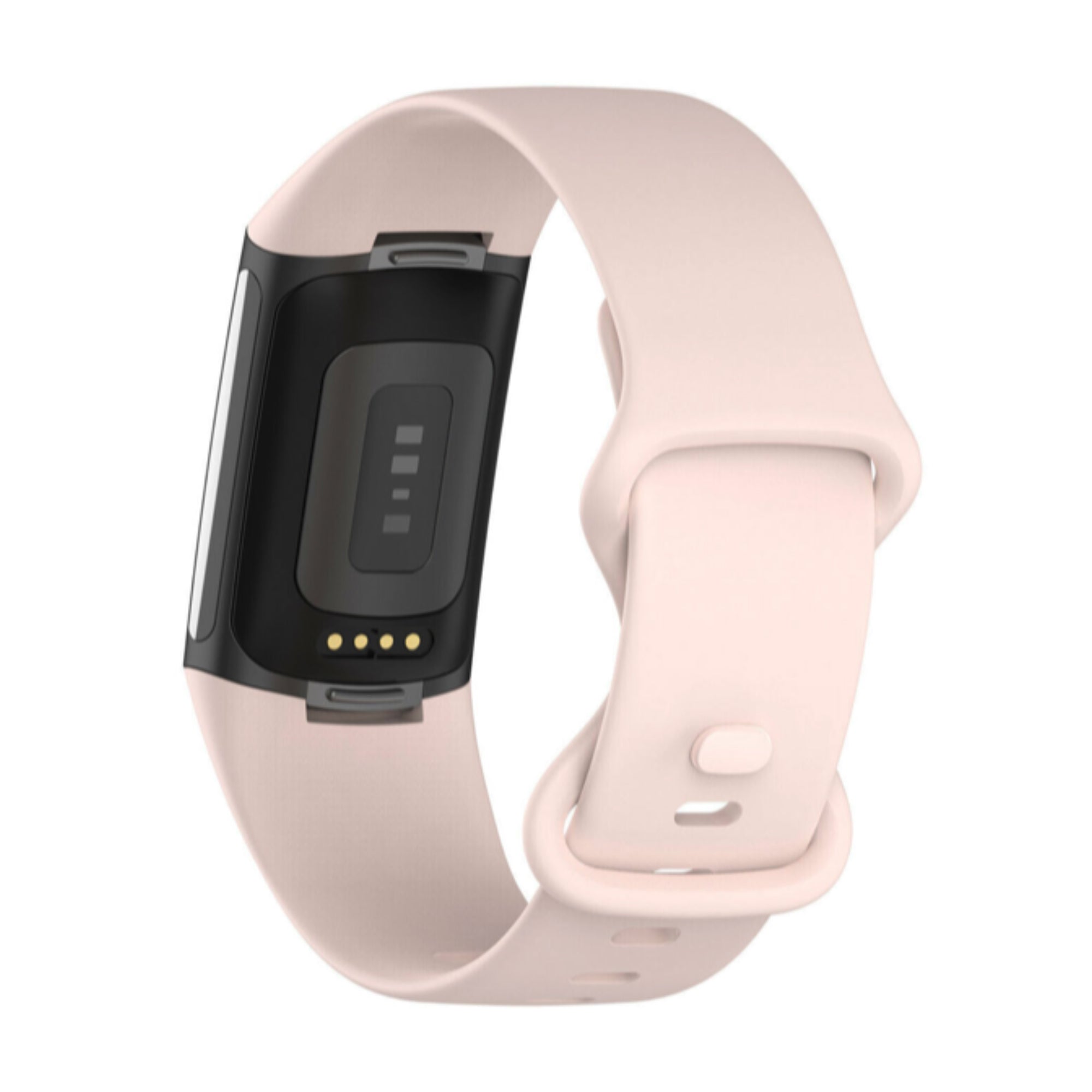 FitBit Charge 5 & 6 Sportbandje met dubbele lus - Zwart / grijs - Tweekleurig - Maat: L FitBit Charge 5 & 6 Sportbandje met dubbele lus - Zwart / grijs - Tweekleurig - Maat: L