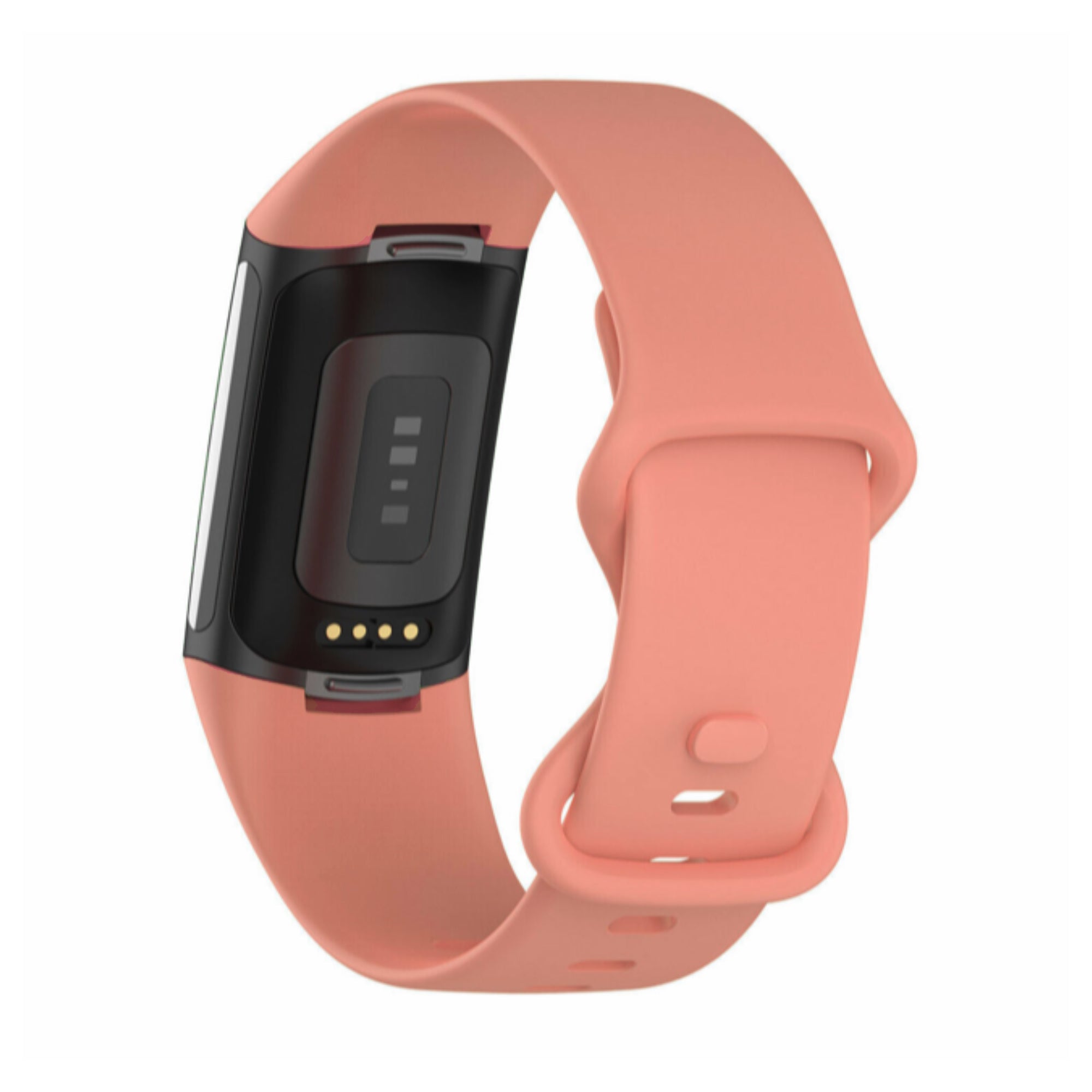 Fitbit Charge 5 / 6 siliconen bandje - zalm