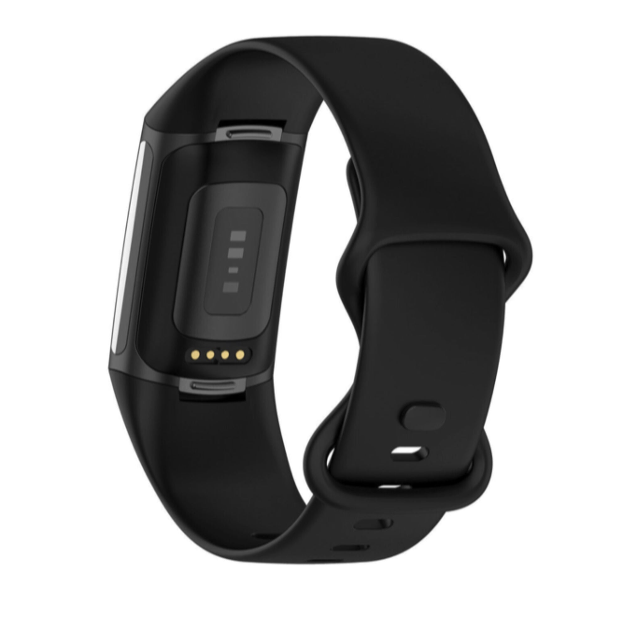 Fitbit Charge 5/6 Silikonarmband – Schwarz