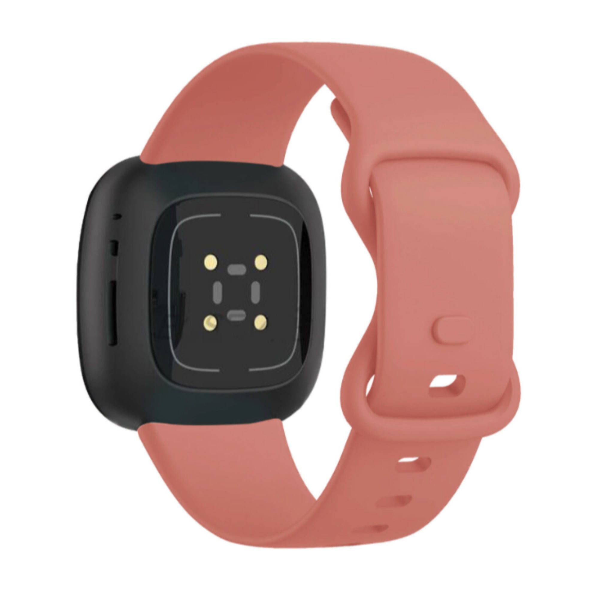 Fitbit Versa 3 / 4 / Sense Silikonarmband – Terra Pink