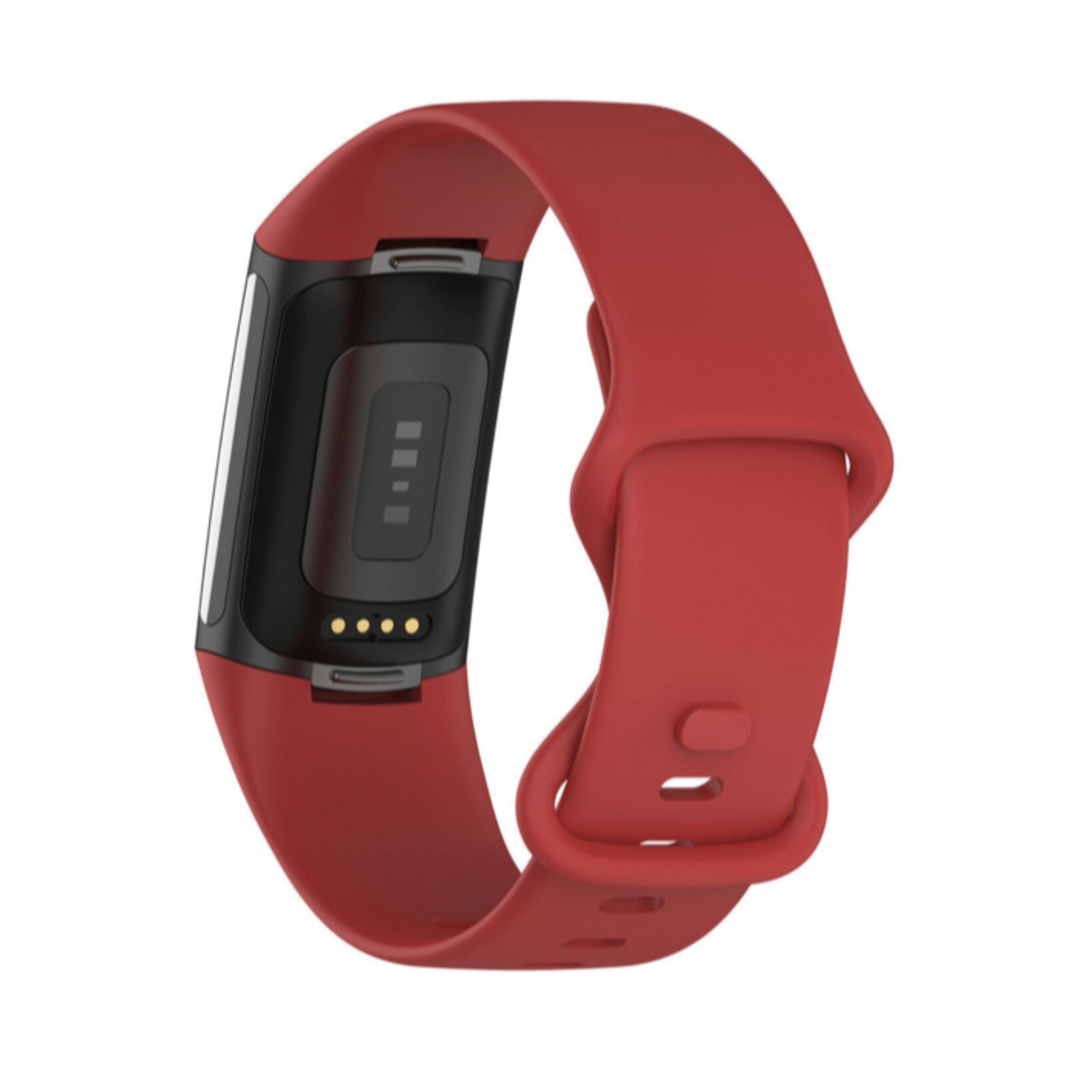 Fitbit Charge 5 / 6 siliconen bandje - rood