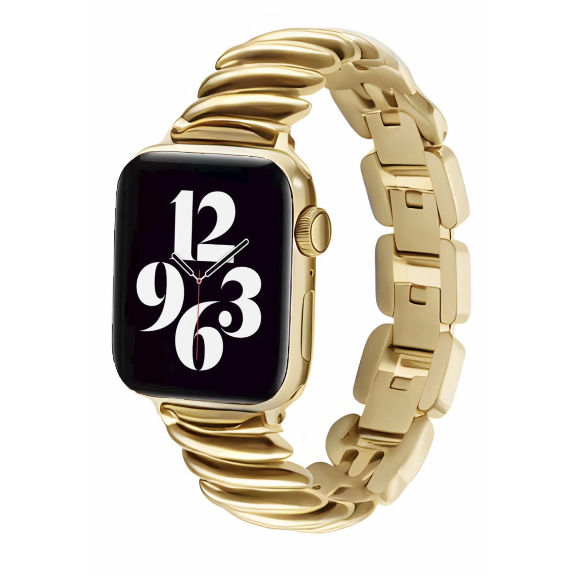 Apple Watch swirl bandje - goud