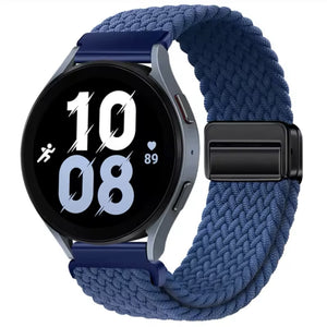 Geflochtenes Armband für Samsung Galaxy Watch – rosa Sand