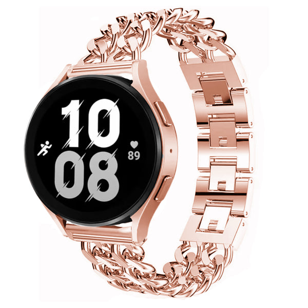 Samsung Galaxy Watch Doppelkettenarmband – Rosé