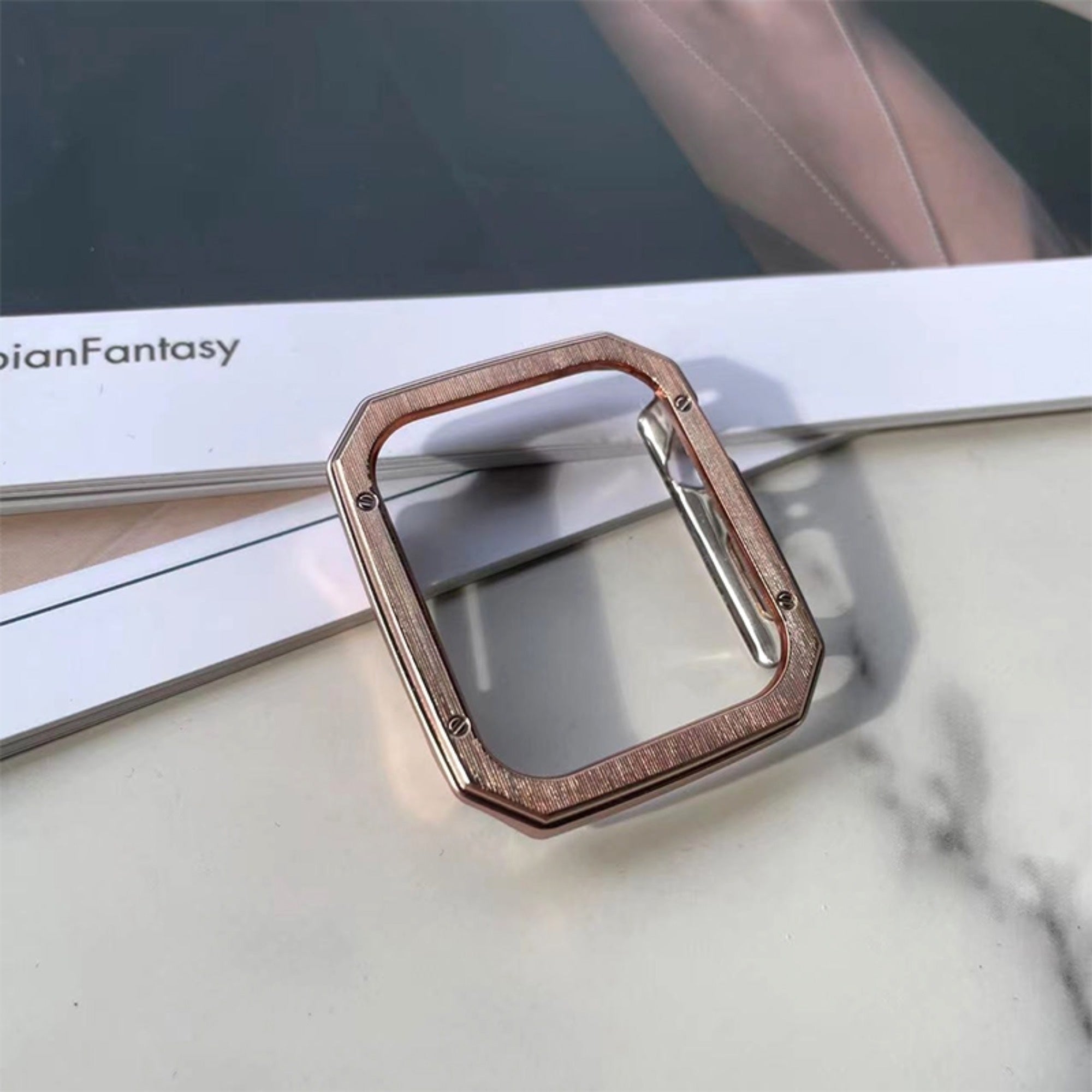 Apple Watch luxe AP frame - rosé goud