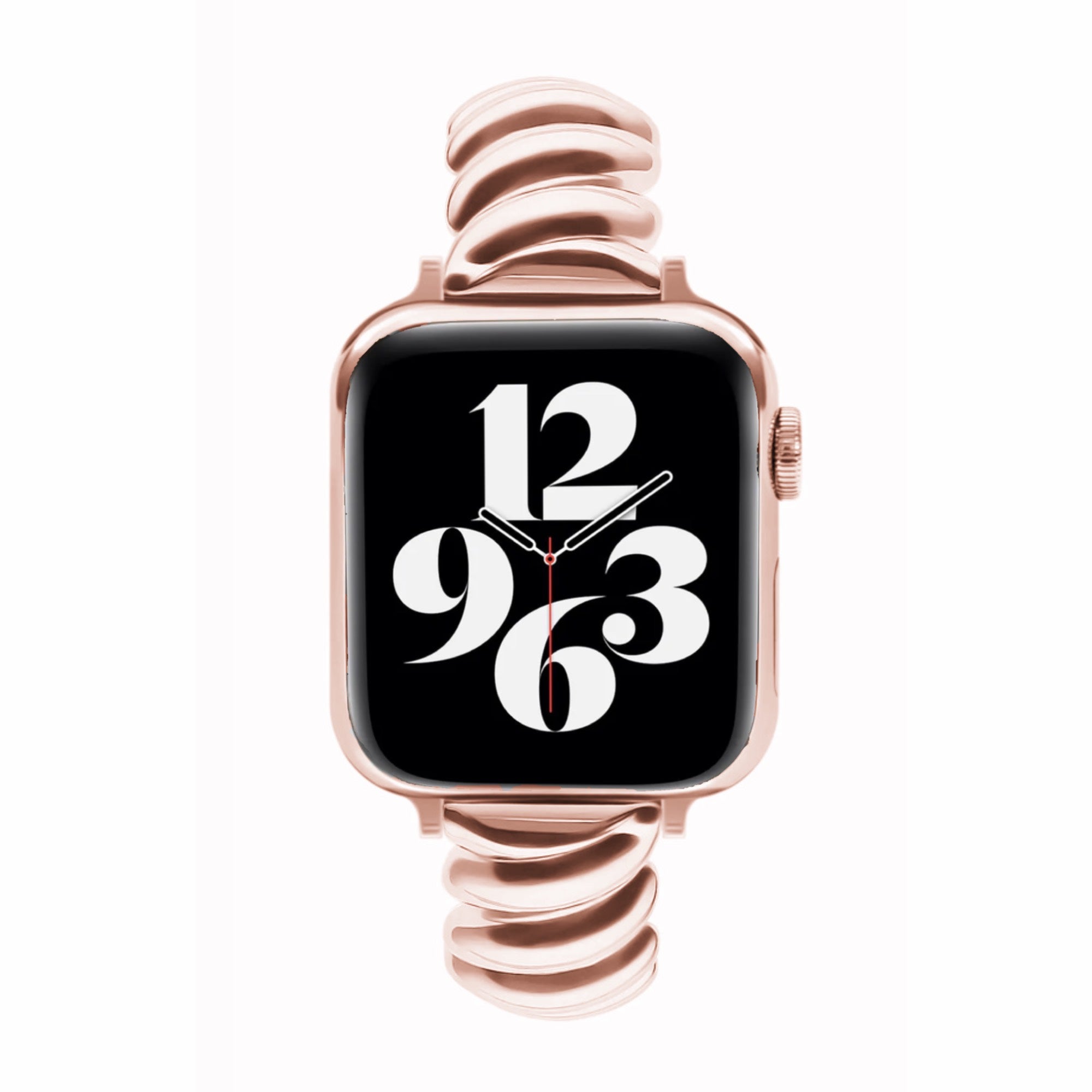 Apple Watch swirl bandje - rosé goud