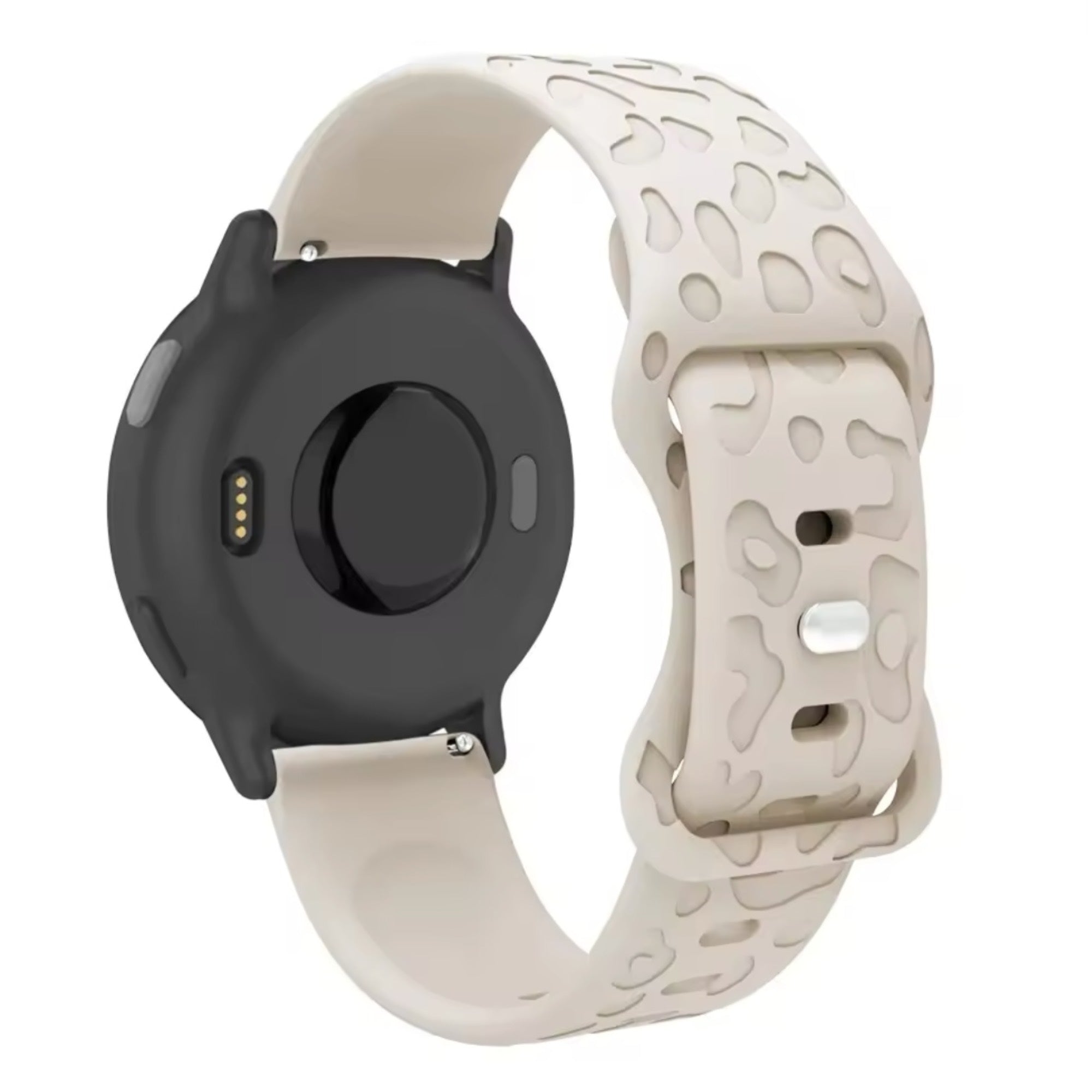 Samsung Galaxy Watch Silikon-Panther-Armband – Sternenlicht