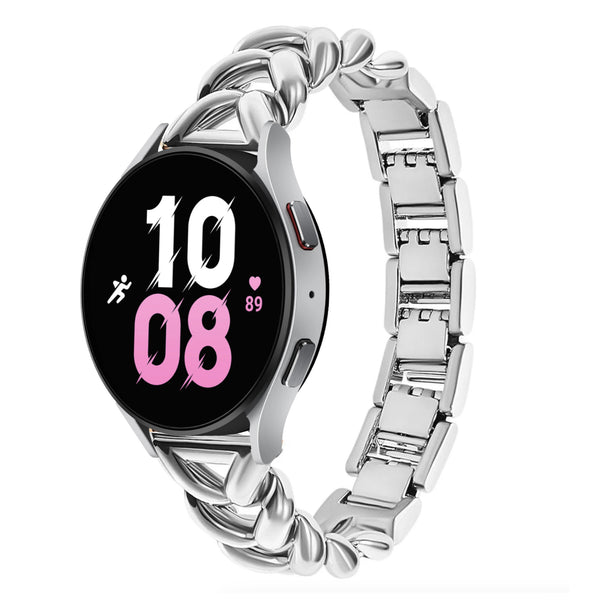 Samsung Galaxy Watch V bandje - zilver