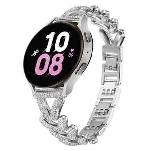 Samsung Galaxy Watch diamond V bandje - goud