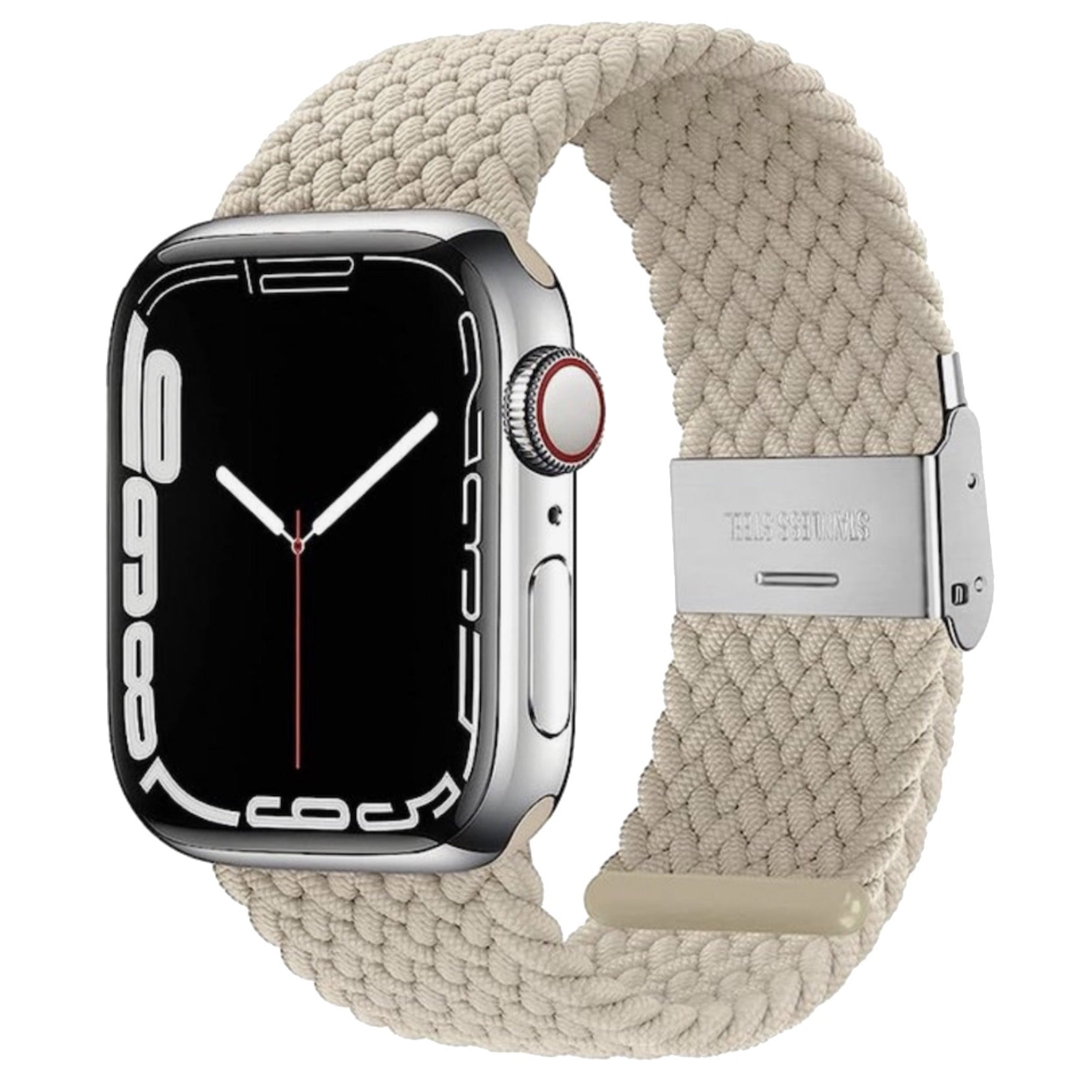 Apple Watch gevlochten loop verstelbaar - starlight