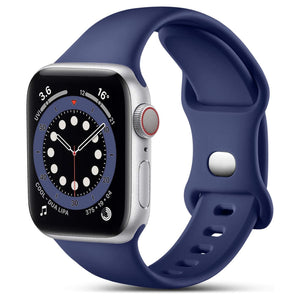 Apple Watch siliconen bandje - zwart