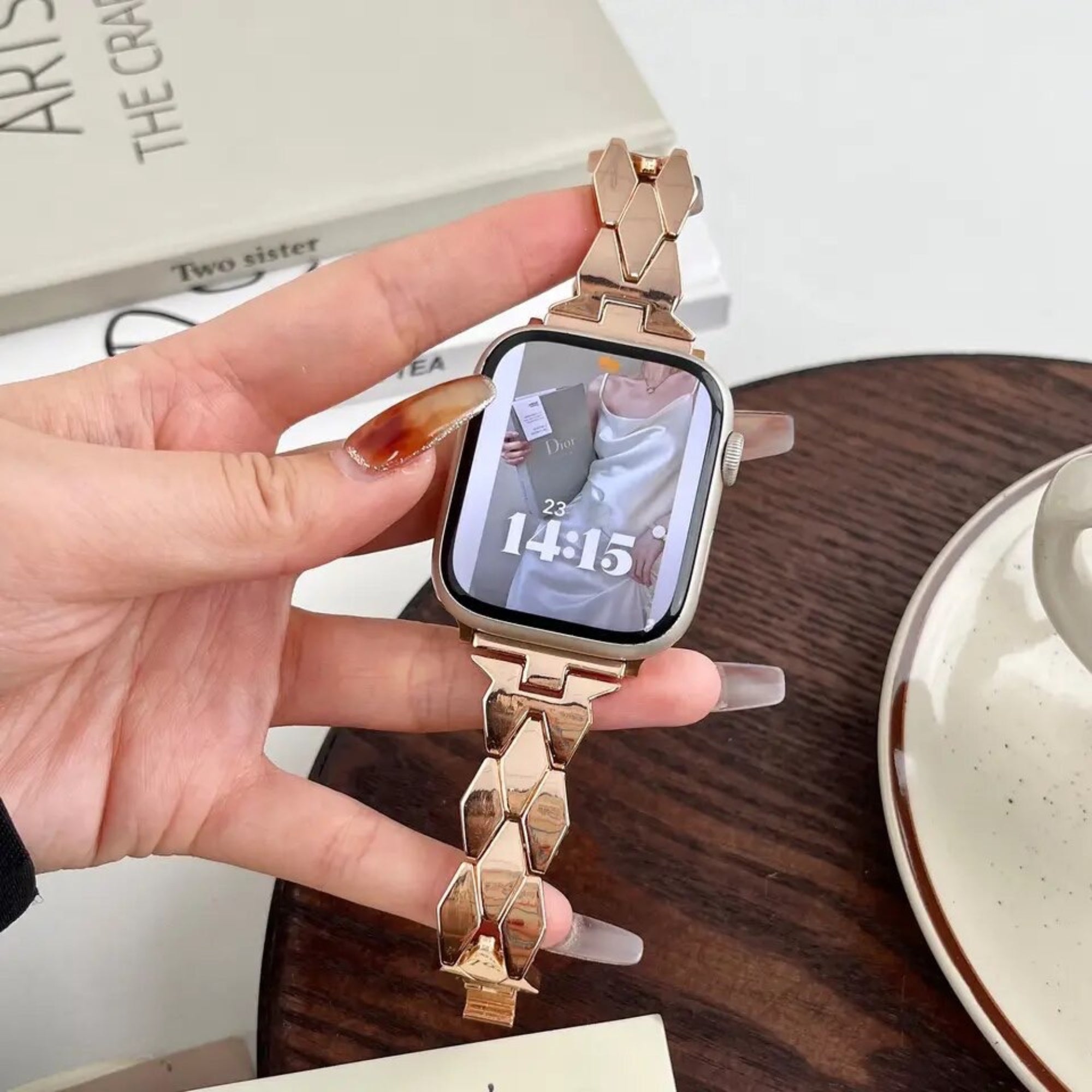 Apple Watch D strap - rose