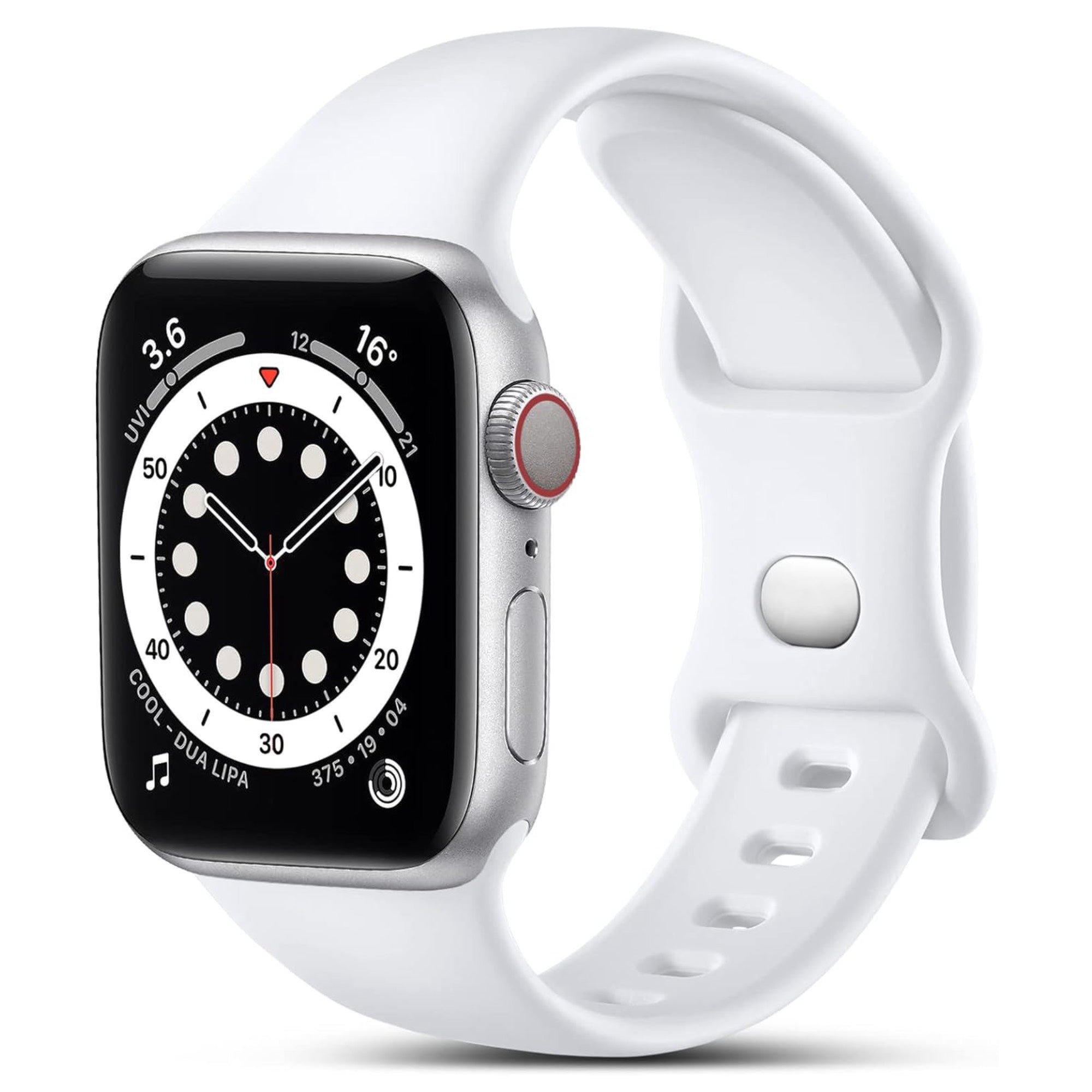 Apple Watch silicone strap - white