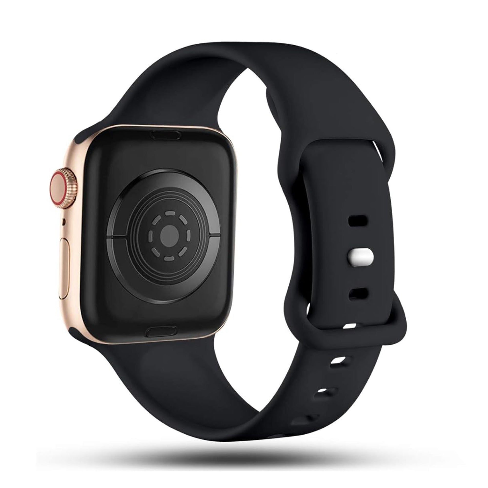 Apple Watch siliconen bandje - zwart