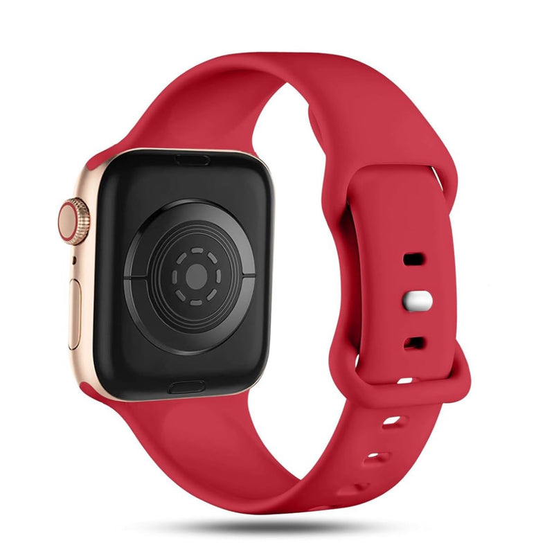Apple Watch siliconen bandje - rood