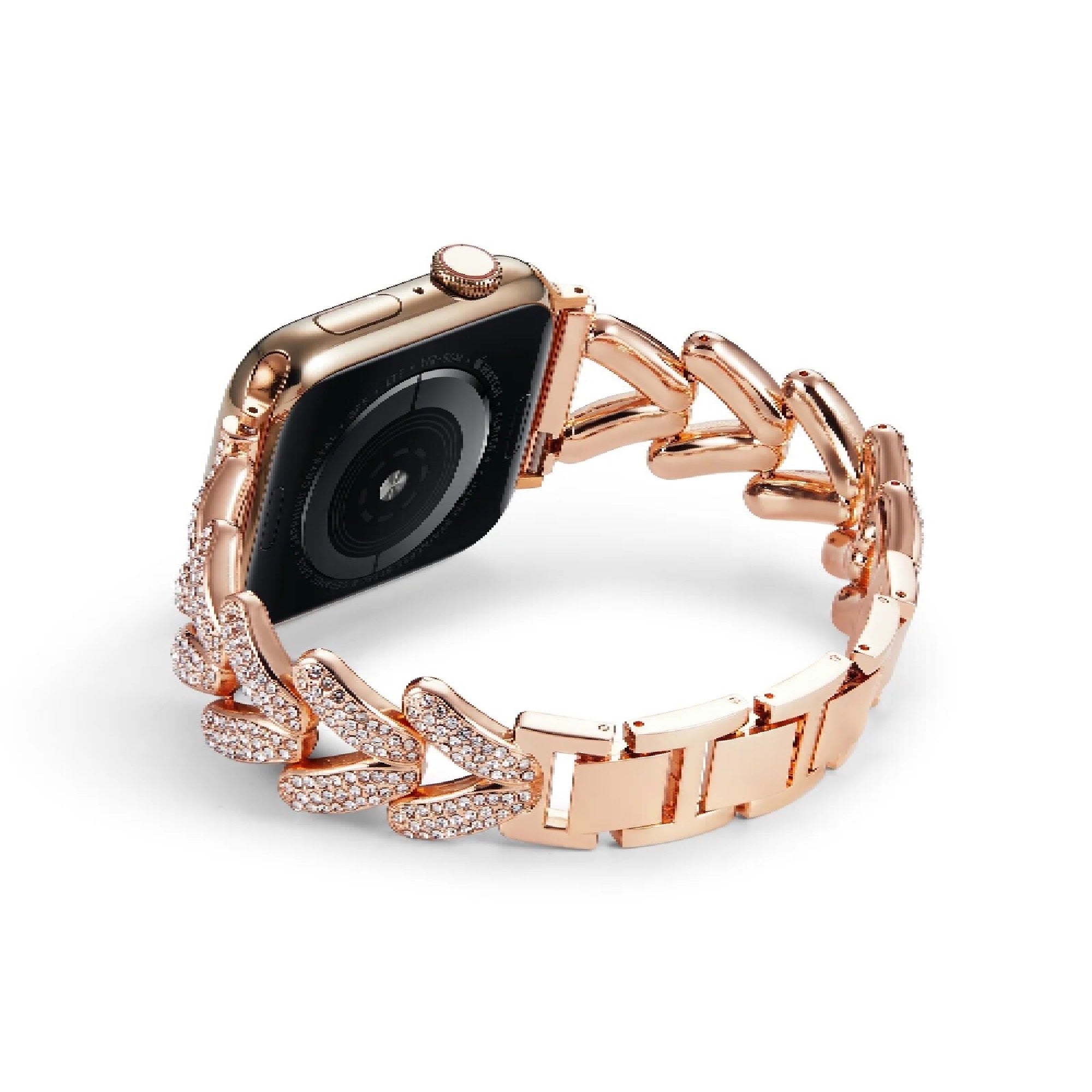 Diamant-V-Armband der Apple Watch – Rose