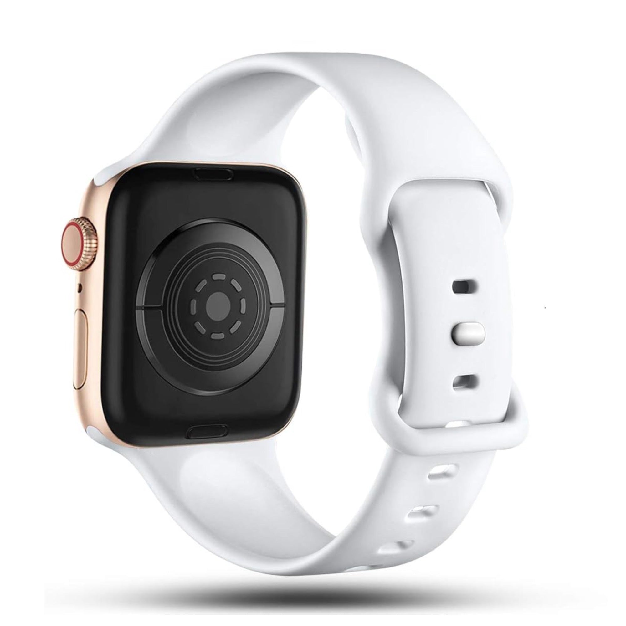 Apple Watch siliconen bandje - wit