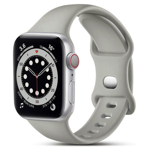 Apple Watch siliconen bandje - wit