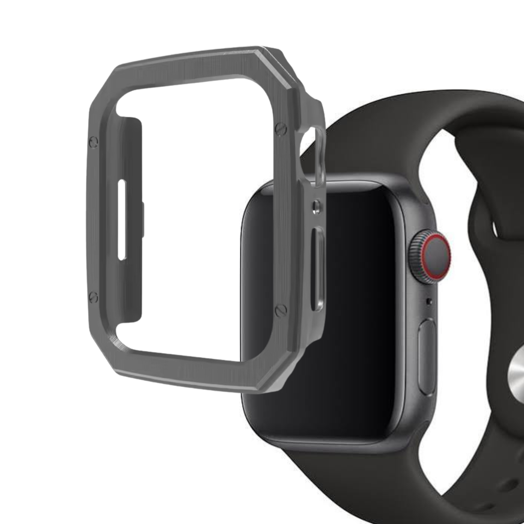 Apple Watch luxe AP frame - donker grijs