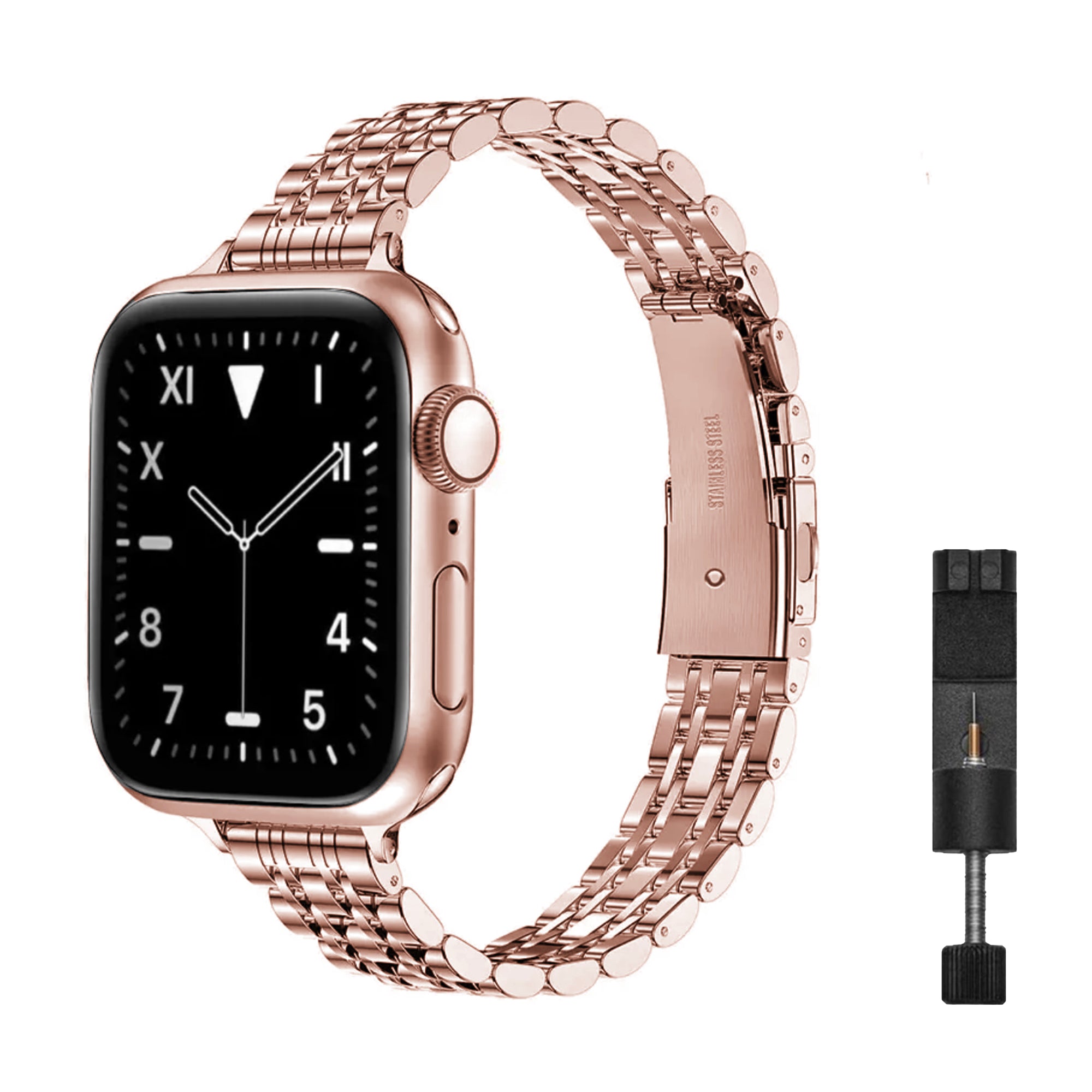 Von der Apple Watch schlankes Armband inspiriert – Rose 