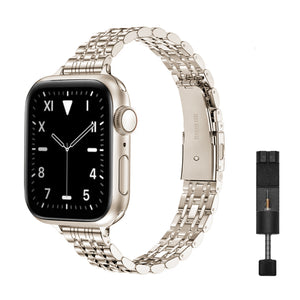 Apple Watch slim inspired bandje - goud