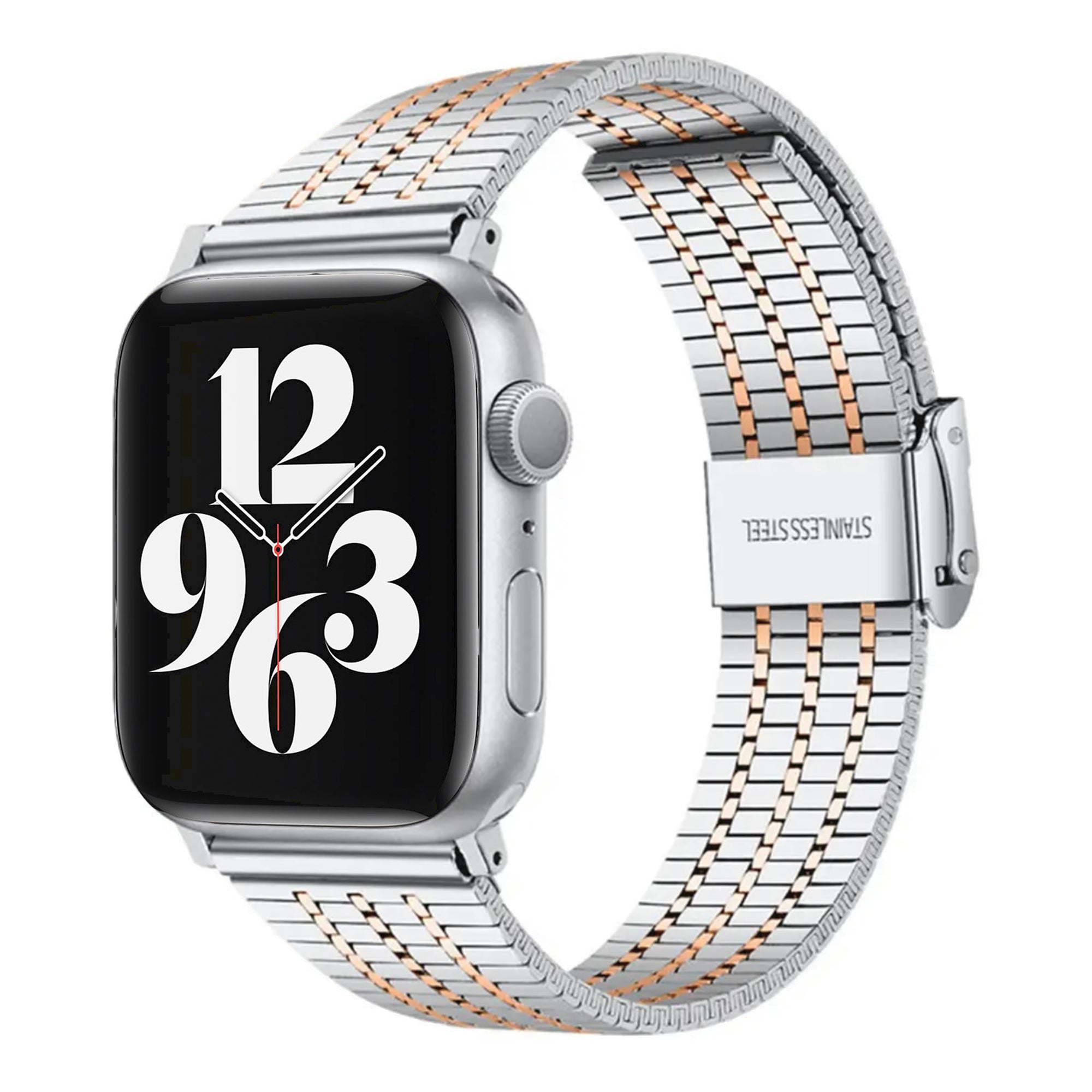 Apple Watch correa band - silver rose