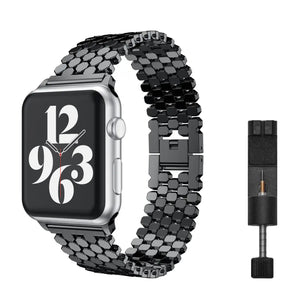 Apple Watch honing band - zilver