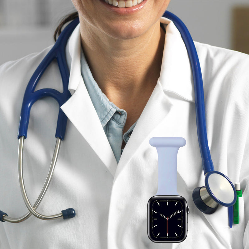 Apple Watch verpleegkundige band - lichtblauw