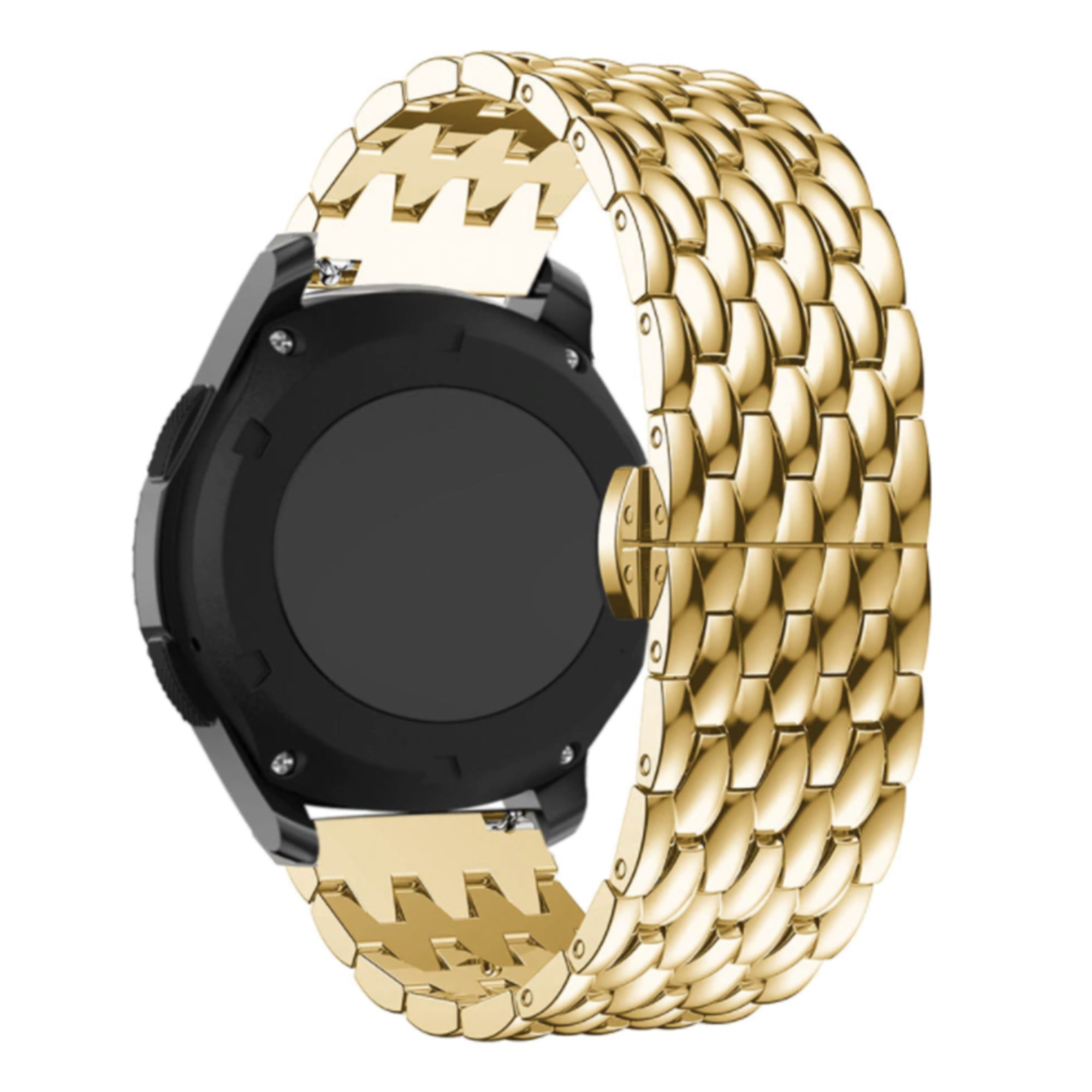 Samsung Galaxy Watch Drachenarmband für Uhr 4/5/5pro – Gold