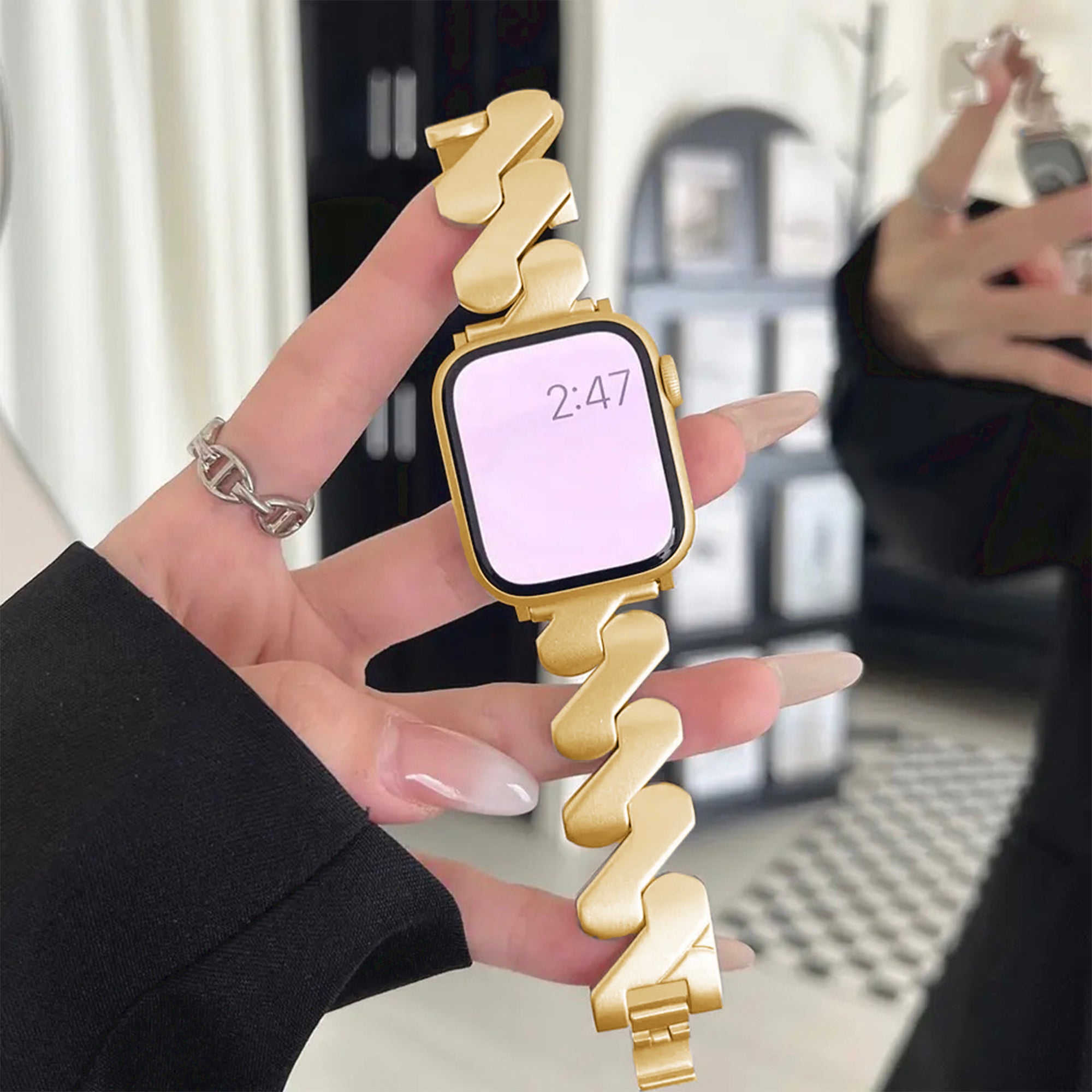 Apple Watch Z strap - gold